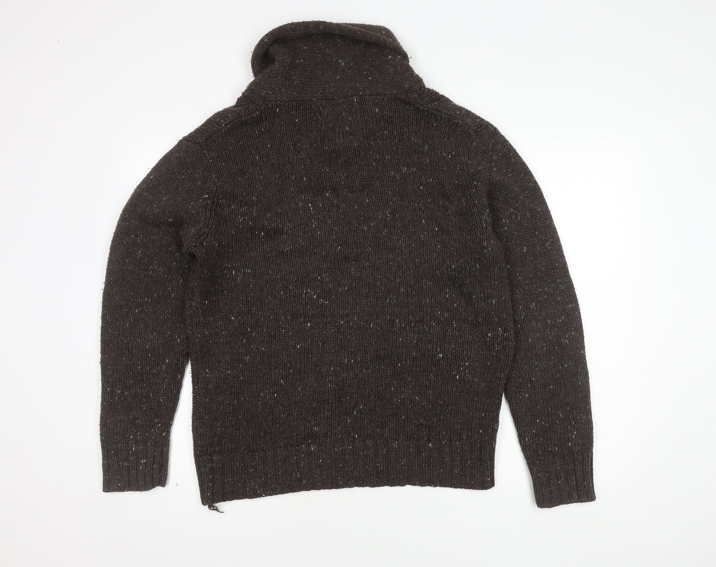 Marks and Spencer Men's Brown Acrylic Jumper M