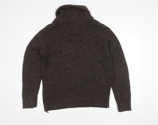 Marks and Spencer Men's Brown Acrylic Jumper M