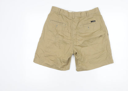 Pull & Bear Men's Beige Chino Shorts, Size L, Casual Wear
