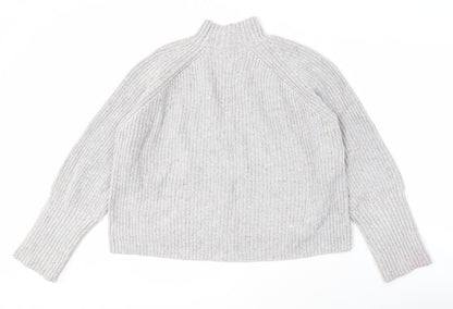 Womens UK Size 12 NEXT Grey Pullover Jumper