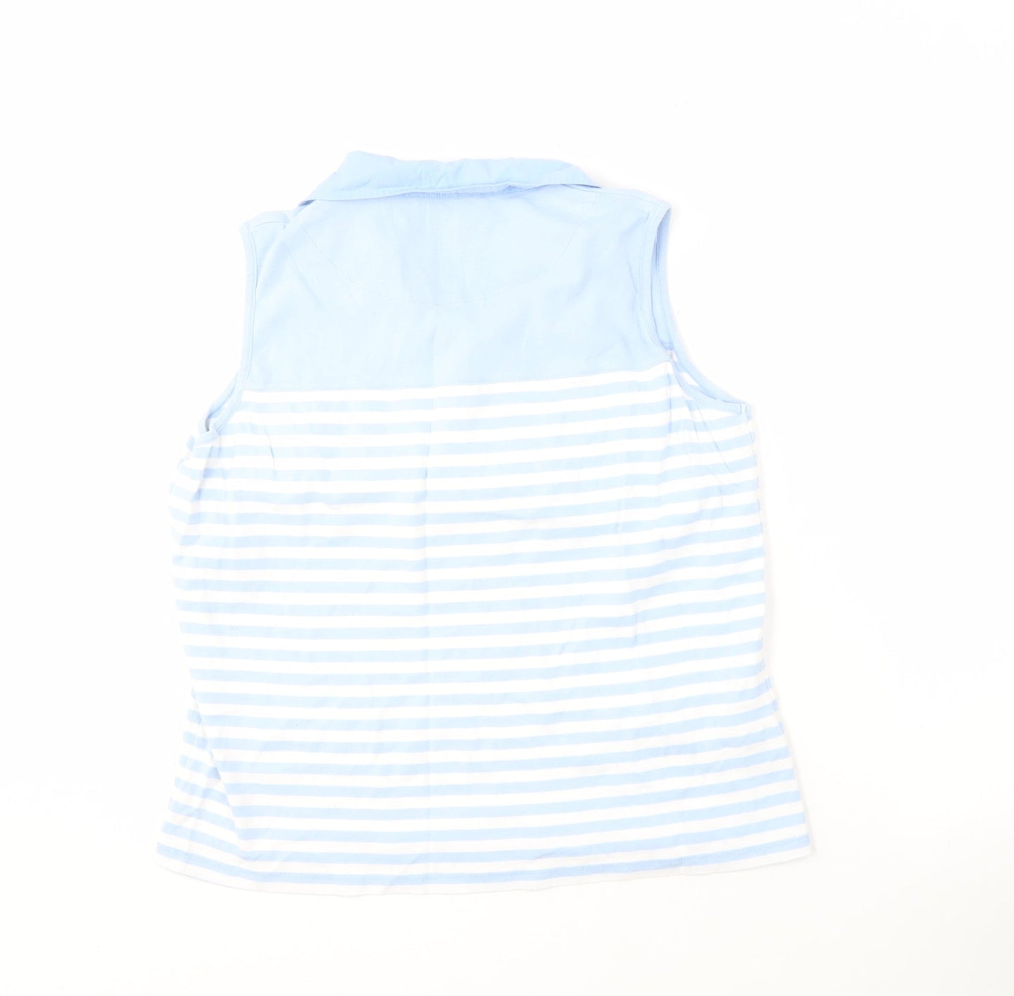 Womens UK Size L Viyella Blue  Polo