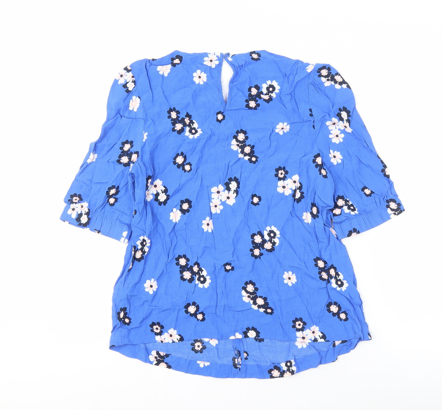 Womens UK Size 12 Marks and Spencer Blue  Blouse