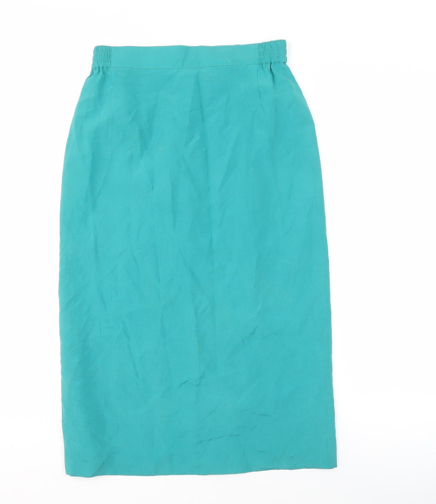 FINK Women's Green Midi Pencil Skirt, Size 10