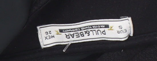 Pull&Bear Women's Black Sheath Dress S