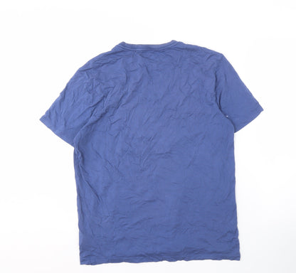 Mens UK Size M Gap Blue  T-Shirt