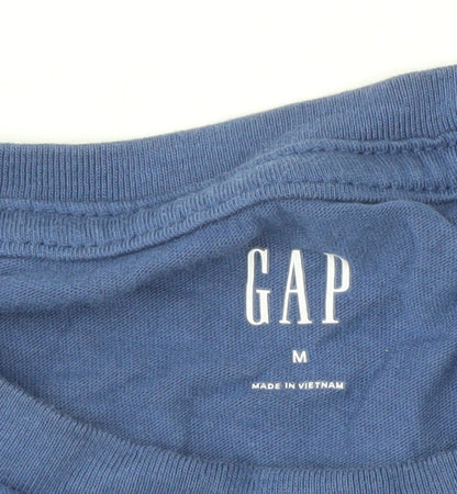 Mens UK Size M Gap Blue  T-Shirt
