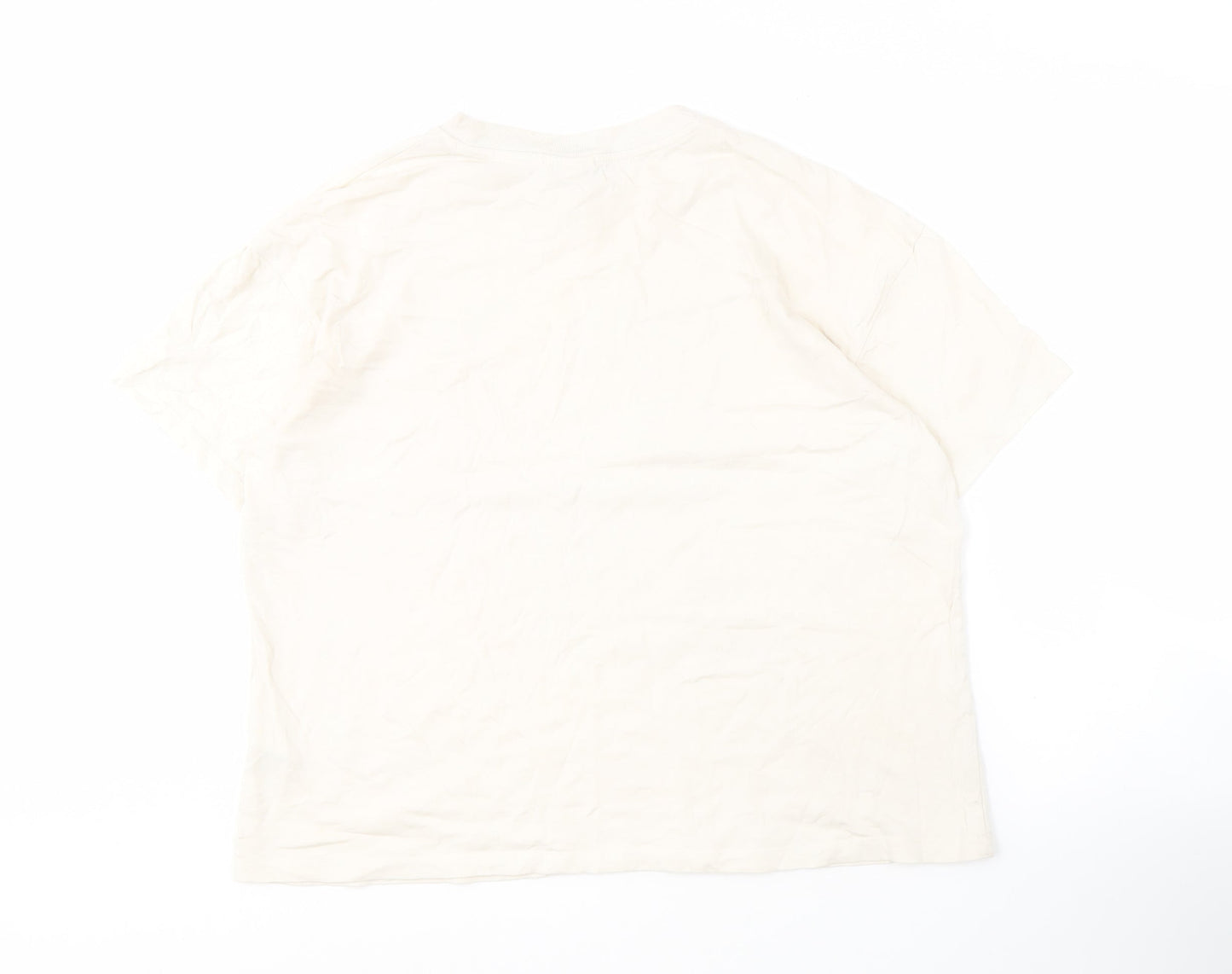 Mens UK Size L H&M White  T-Shirt