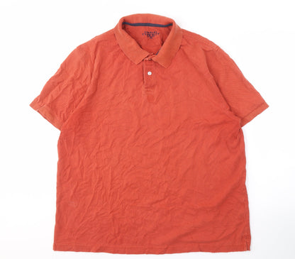 Charles Tyrwhitt Men's Red XL Polo Shirt