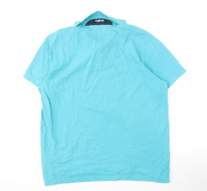 Crew Clothing Men's Blue 2XL Polo Shirt
