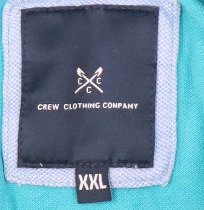 Crew Clothing Men's Blue 2XL Polo Shirt