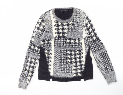 Womens UK Size 14 Oui Multicoloured Pullover Jumper