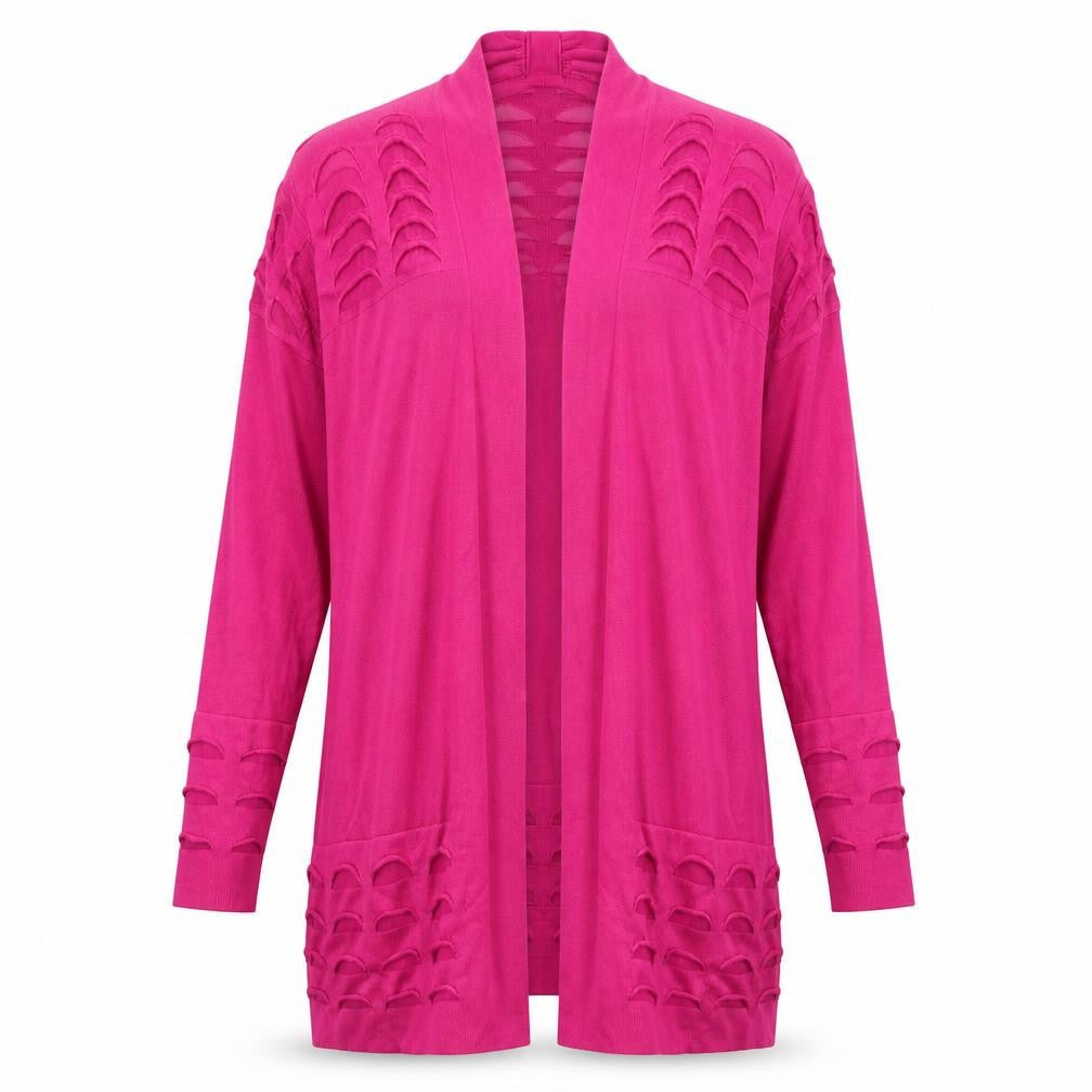 Womens UK Size 12 Marks and Spencer Pink Cardigan Jumper