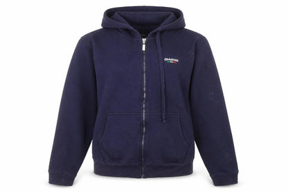 Diadora Women's Blue Full Zip Hoodie Size 12
