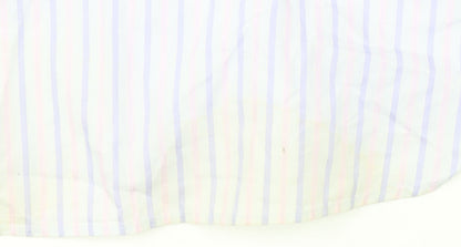 Savoy Taylors Guild Men's Multicoloured Striped Shirt - Size 16