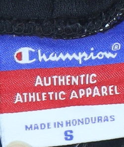Mens UK Size S Champion Black Pullover Hoodie