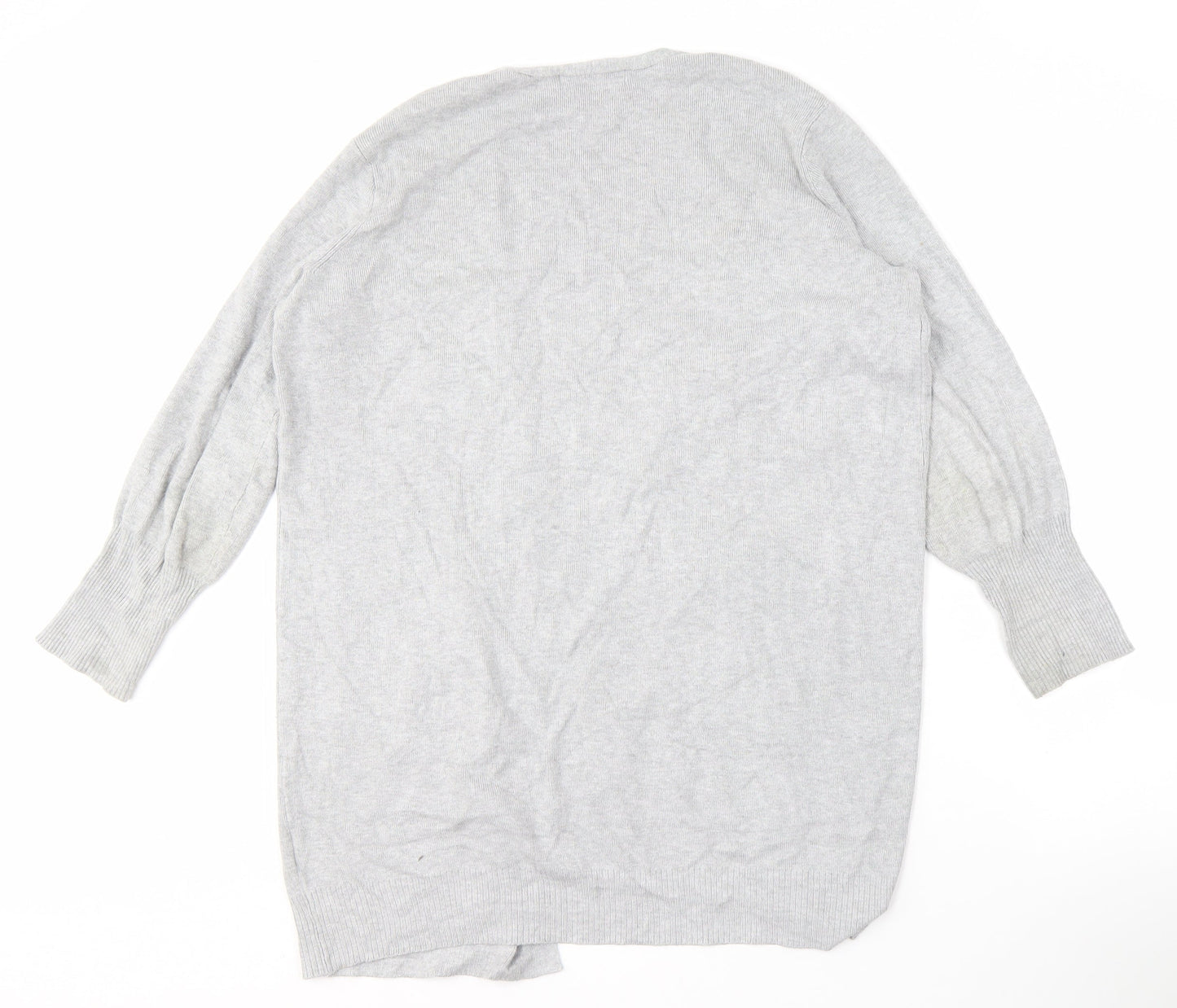 Womens UK Size M Marks and Spencer Grey Cardigan Jumper