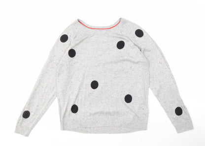 Womens UK Size M NEXT Grey Pullover Jumper