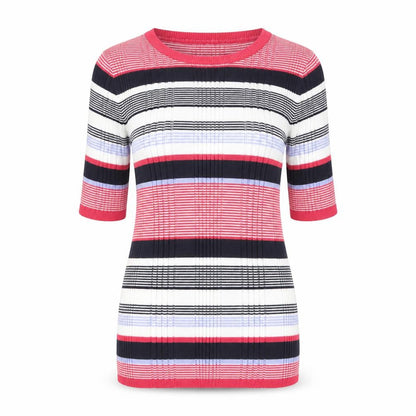 Womens UK Size 8 Marks and Spencer Multicoloured Tunic T-Shirt