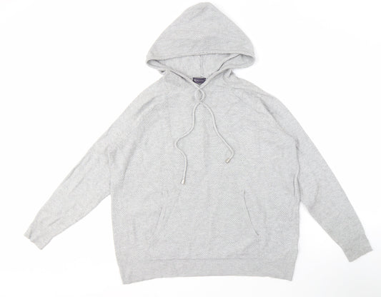 Womens UK Size M Marks and Spencer Grey  Hoodie
