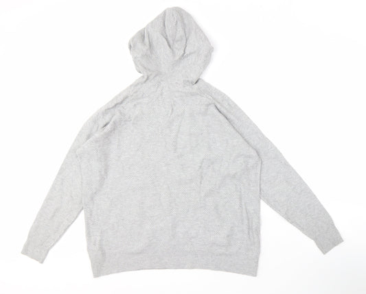 Womens UK Size M Marks and Spencer Grey  Hoodie