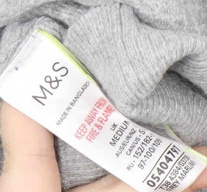 Womens UK Size M Marks and Spencer Grey  Hoodie