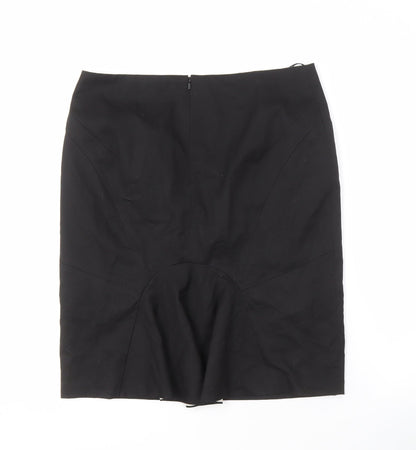 Warehouse Women's Black Pencil Skirt Size 14