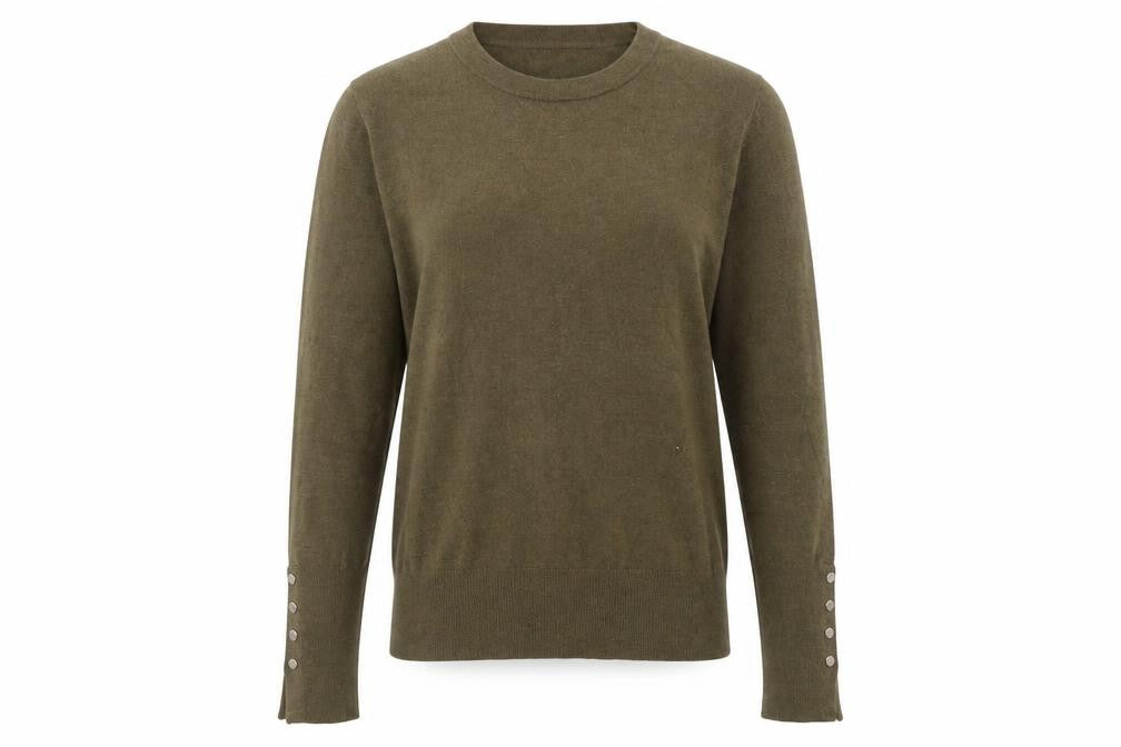 Womens UK Size M Zara Green Pullover Jumper