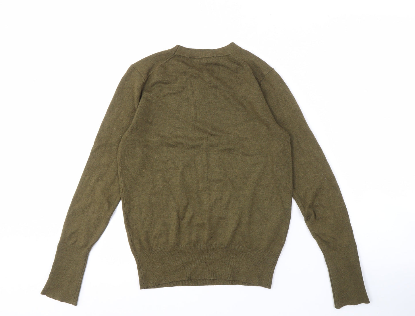 Womens UK Size M Zara Green Pullover Jumper