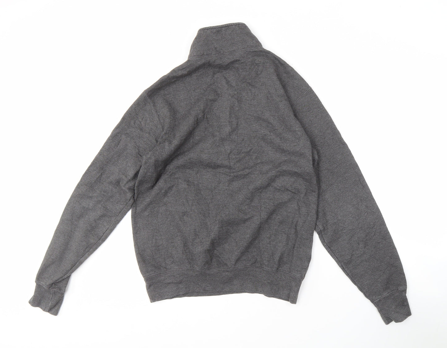 Mens UK Size S Champion Grey 1/4 Zip Sweatshirt