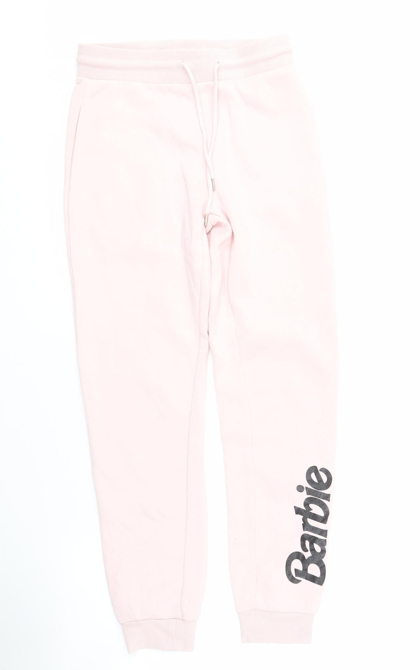 Barbie Girls Pink Jogger Trousers XS - New With Tags