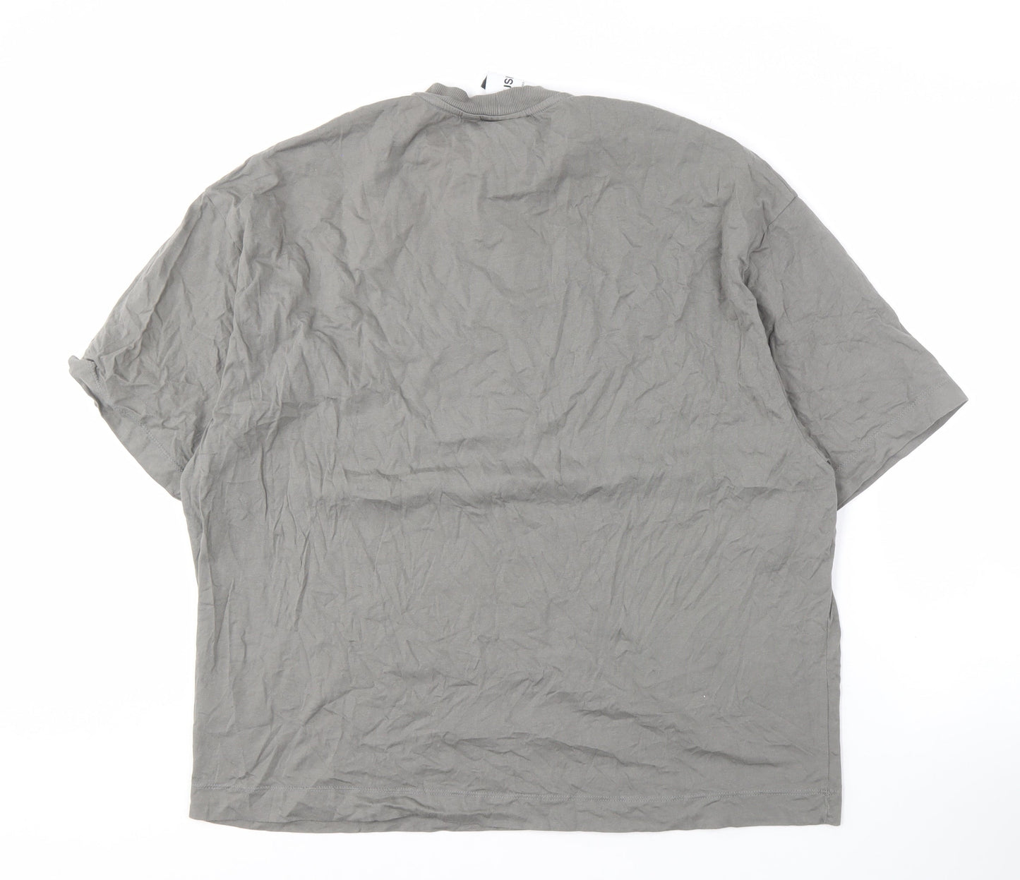 Mens UK Size L COLLUSION Grey  T-Shirt