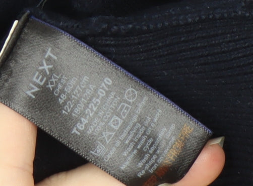 Next Men's Blue Striped XL Pullover Jumper