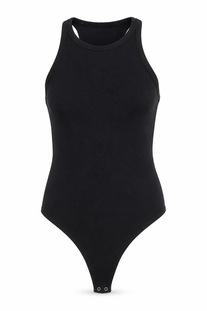 Womens UK Size L Abercrombie & Fitch Black Basic Tank