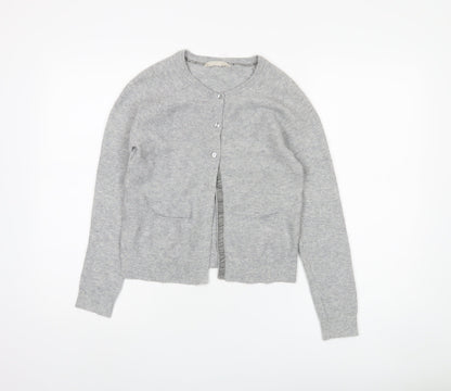 John Lewis Girls Grey Cardigan, 10 Years, Lightweight, Casual