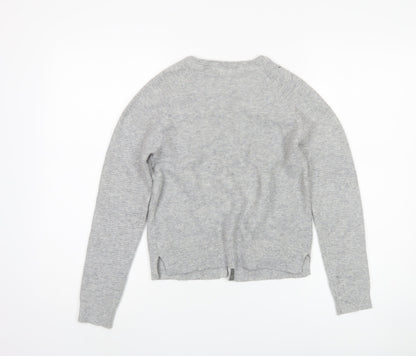 John Lewis Girls Grey Cardigan, 10 Years, Lightweight, Casual