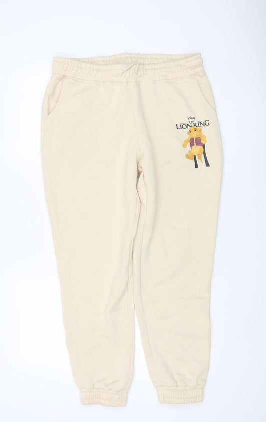 Disney Women's Beige Jogger Trousers - M