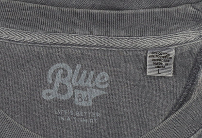 Blue 84 Men's Grey Pullover Sweatshirt L