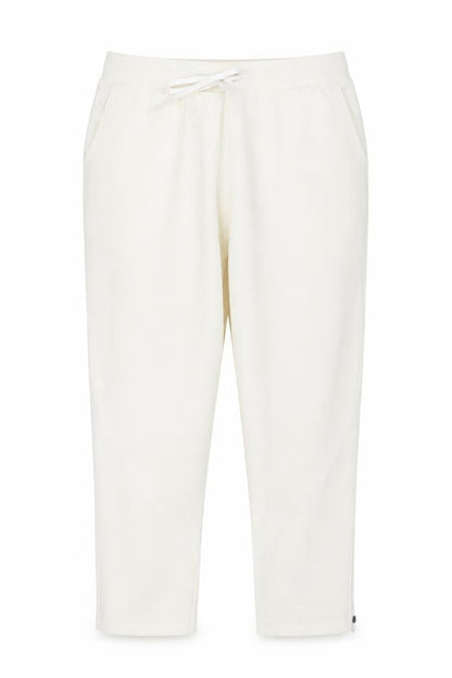 Womens UK Size 20 Marks and Spencer Relaxed Fit Jogger Ivory Trousers