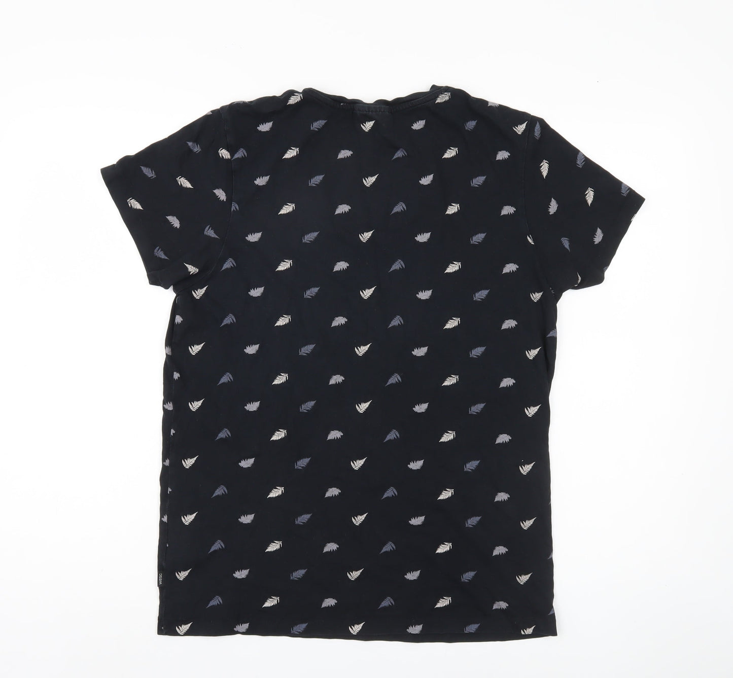 WeSC Men's Black Graphic Print T-Shirt, Size S