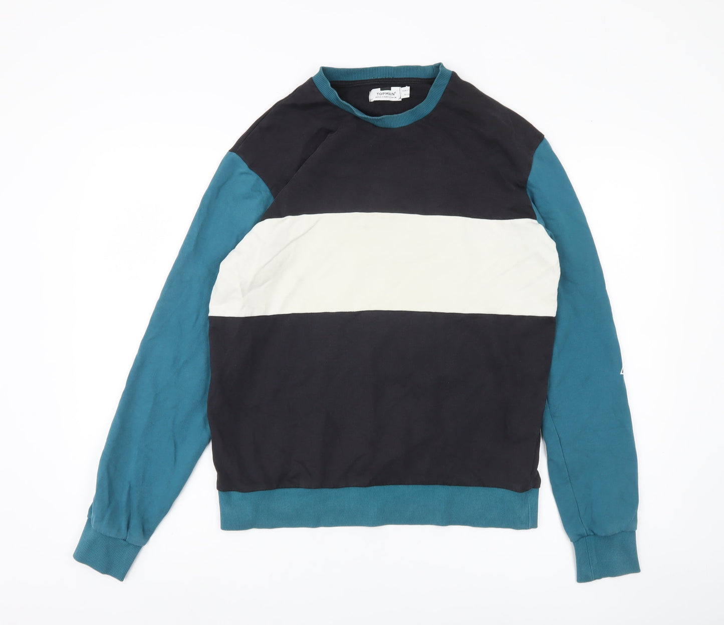 Topman Men's Multicoloured Pullover Sweatshirt S
