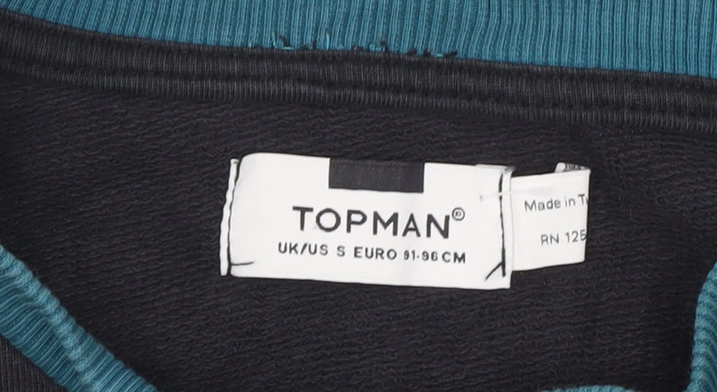 Topman Men's Multicoloured Pullover Sweatshirt S