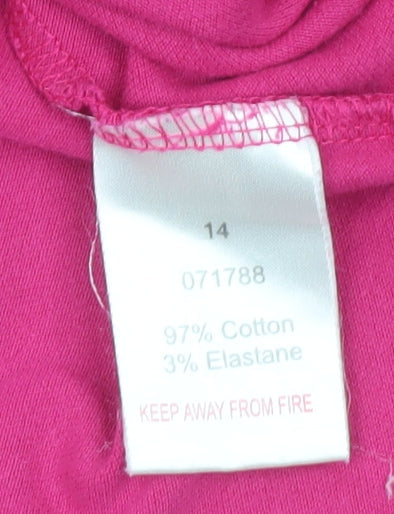 Peter Storm Women's Pink Polo Shirt Size 14