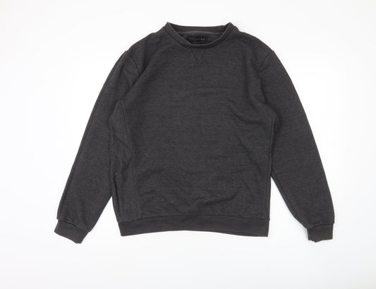 ZARA Men's Grey 2XL Pullover Sweatshirt