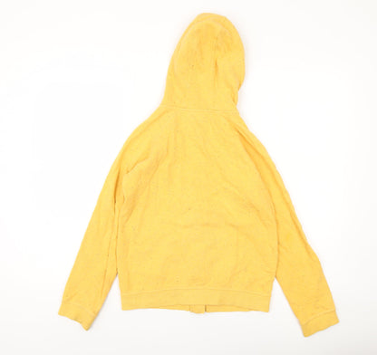 John Lewis Boys Yellow Full Zip Hoodie, 11 Years