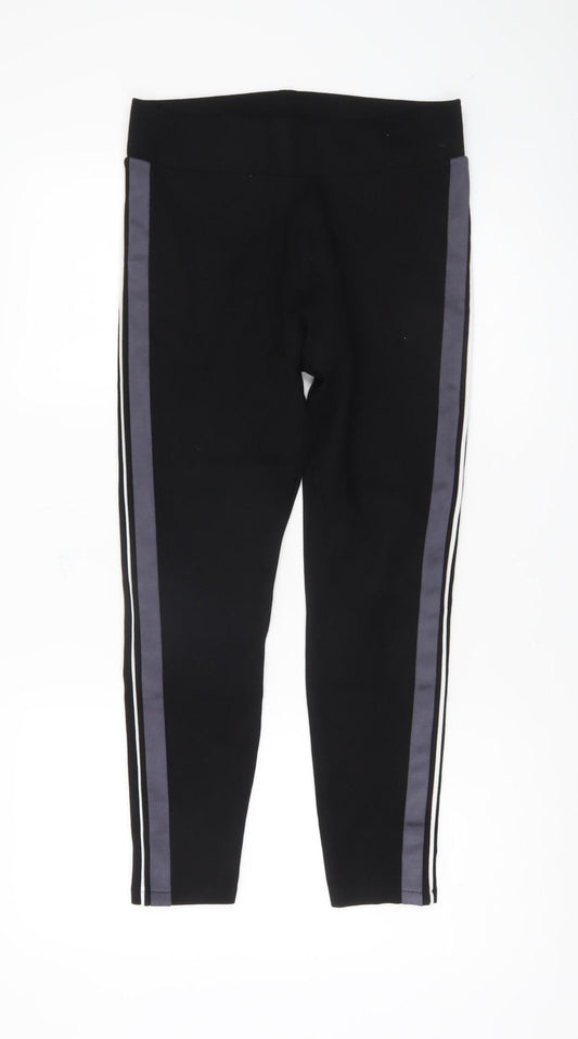 Womens UK Size 12 Marks and Spencer Slim Fit Leggings Black Trousers