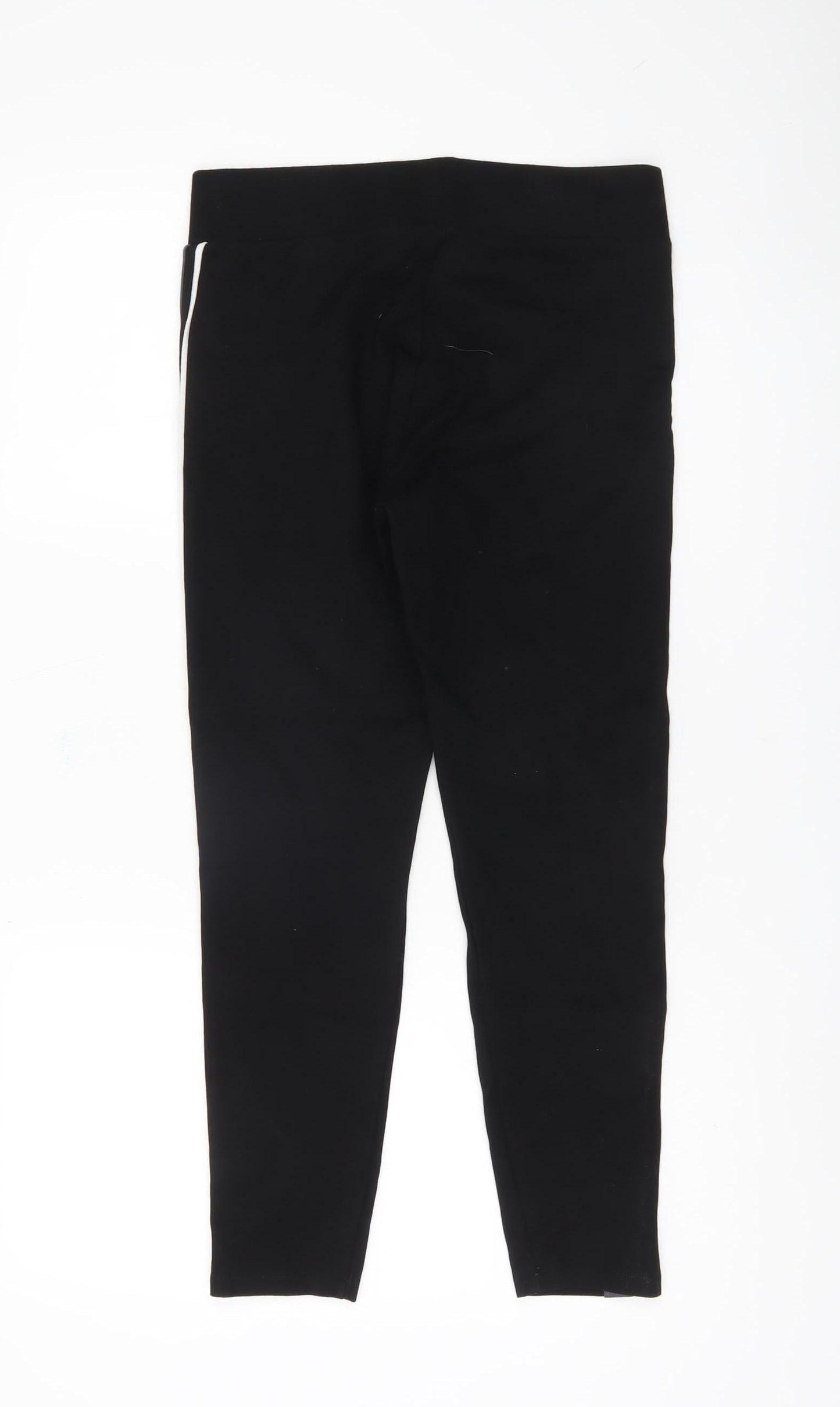 Womens UK Size 12 Marks and Spencer Slim Fit Leggings Black Trousers