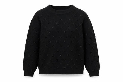 Womens UK Size S Marks and Spencer Black Pullover Jumper