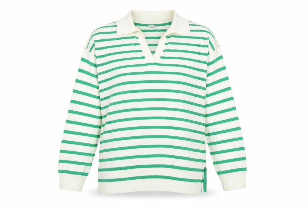 Womens UK Size 12 M&Co Green Jumper Jumper
