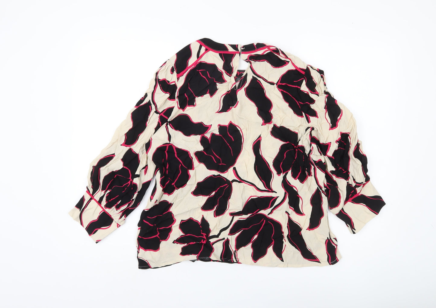 Love & Roses Women's Multicoloured Floral Blouse Size 14