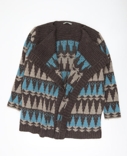 Womens UK Size M Marks and Spencer Multicoloured Cardigan Jumper